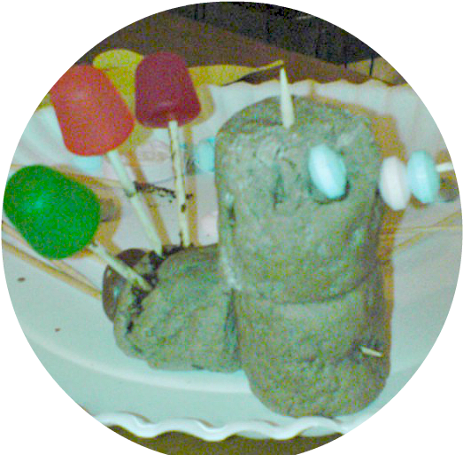 Marshmallow And Toothpick Turkey - Art Clipart (636x514), Png Download