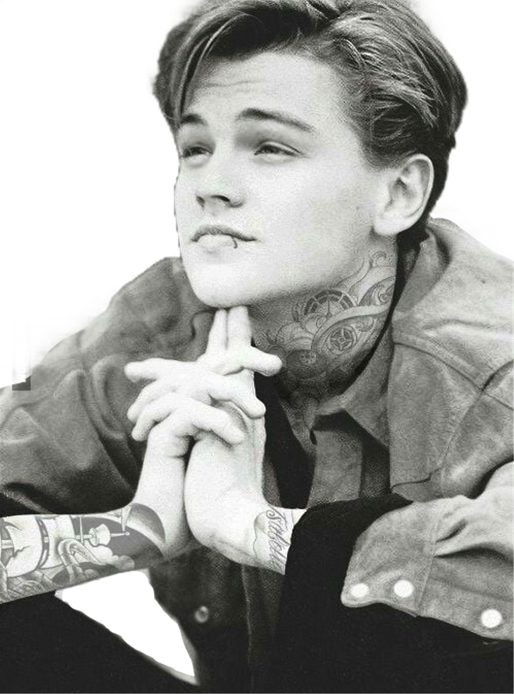 Report Abuse - Leonardo Dicaprio Young Smiling Clipart (1024x1381), Png Download