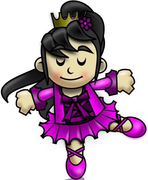 Ballerina Clipart Turkey - Halloween Ballerina Clipart - Png Download (530x609), Png Download