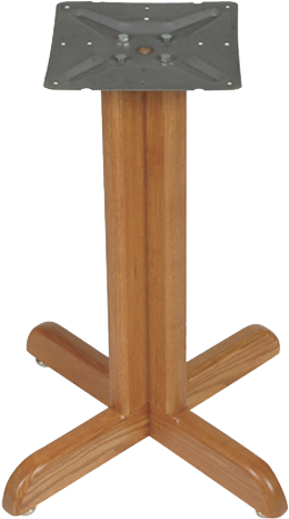 Solid Wood Cross Leg Base Old Dominion Furniture Co - End Table Clipart (600x600), Png Download