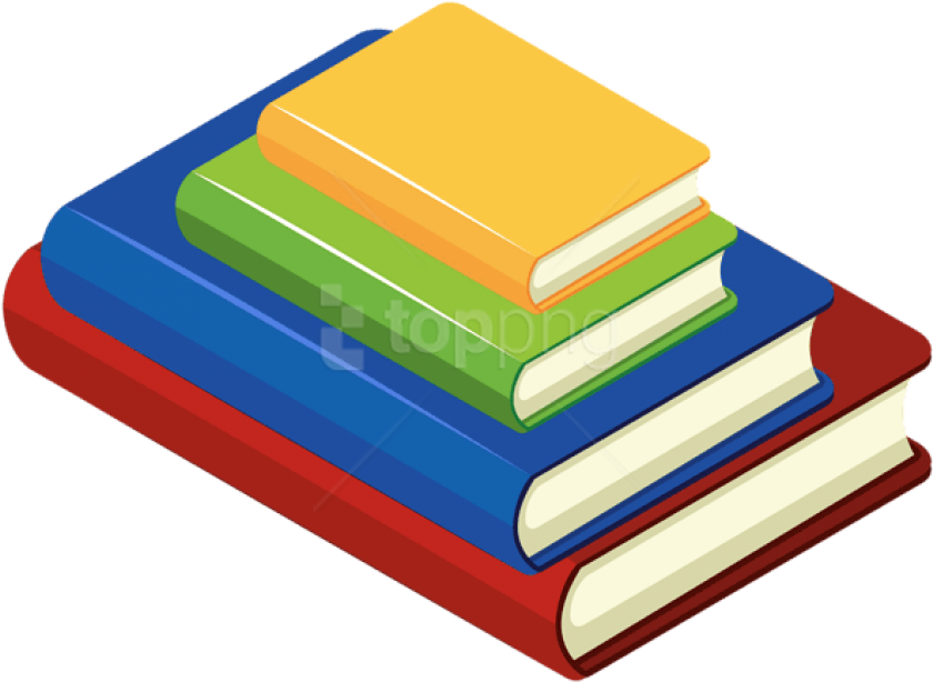 Free Png Download Books Transparent Clipart Png Photo - صورة كتب بخلفية شفافة (850x621), Png Download