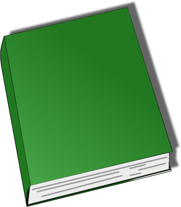 Closed Book Clipart - Book Clip Art - Png Download (600x685), Png Download