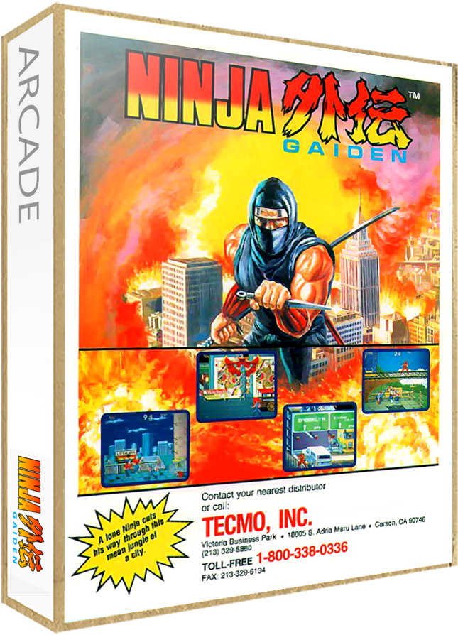 Ninja Gaiden Arcade , Png Download Clipart (645x894), Png Download
