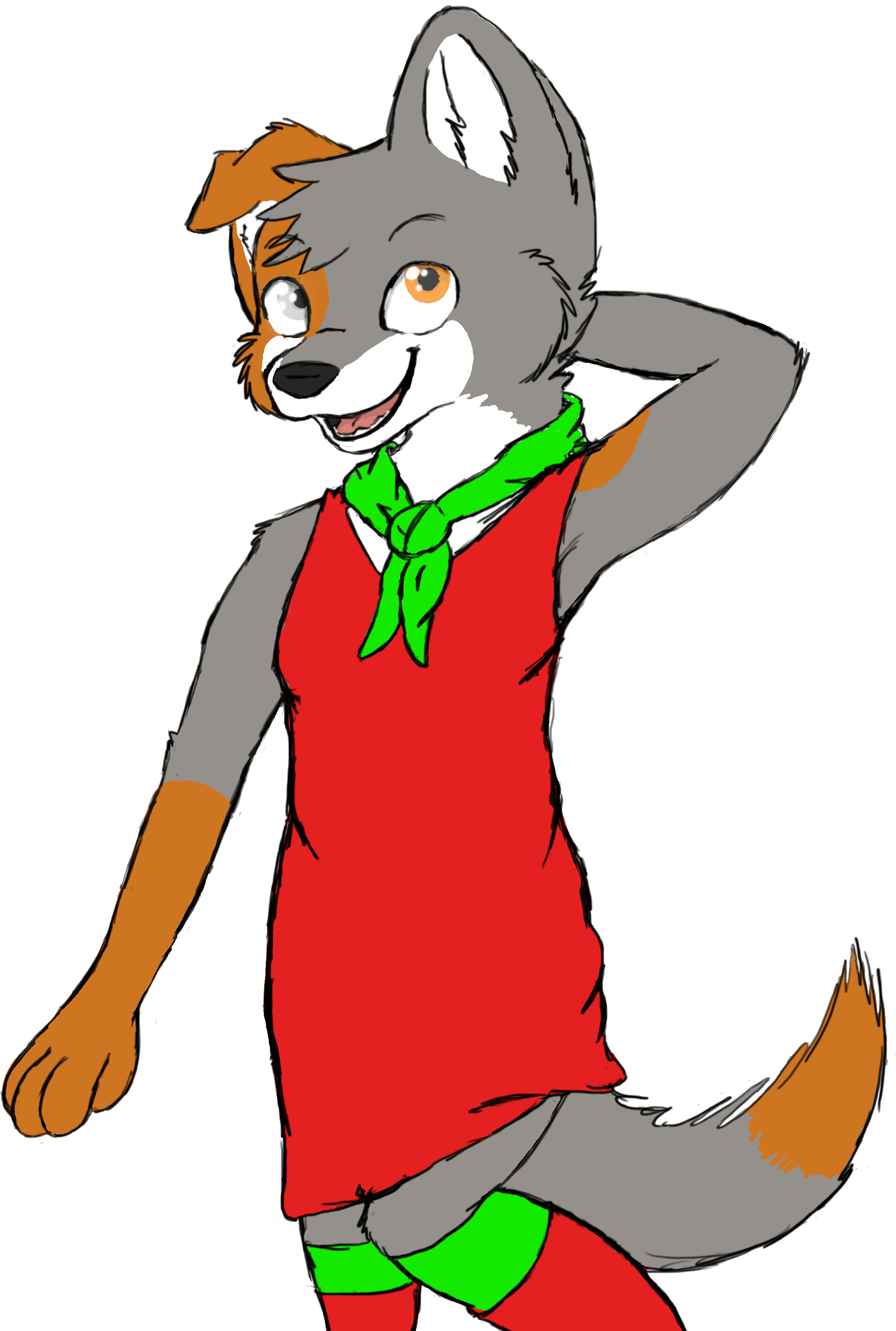 Sangre Commission - Cartoon Clipart (2975x3500), Png Download