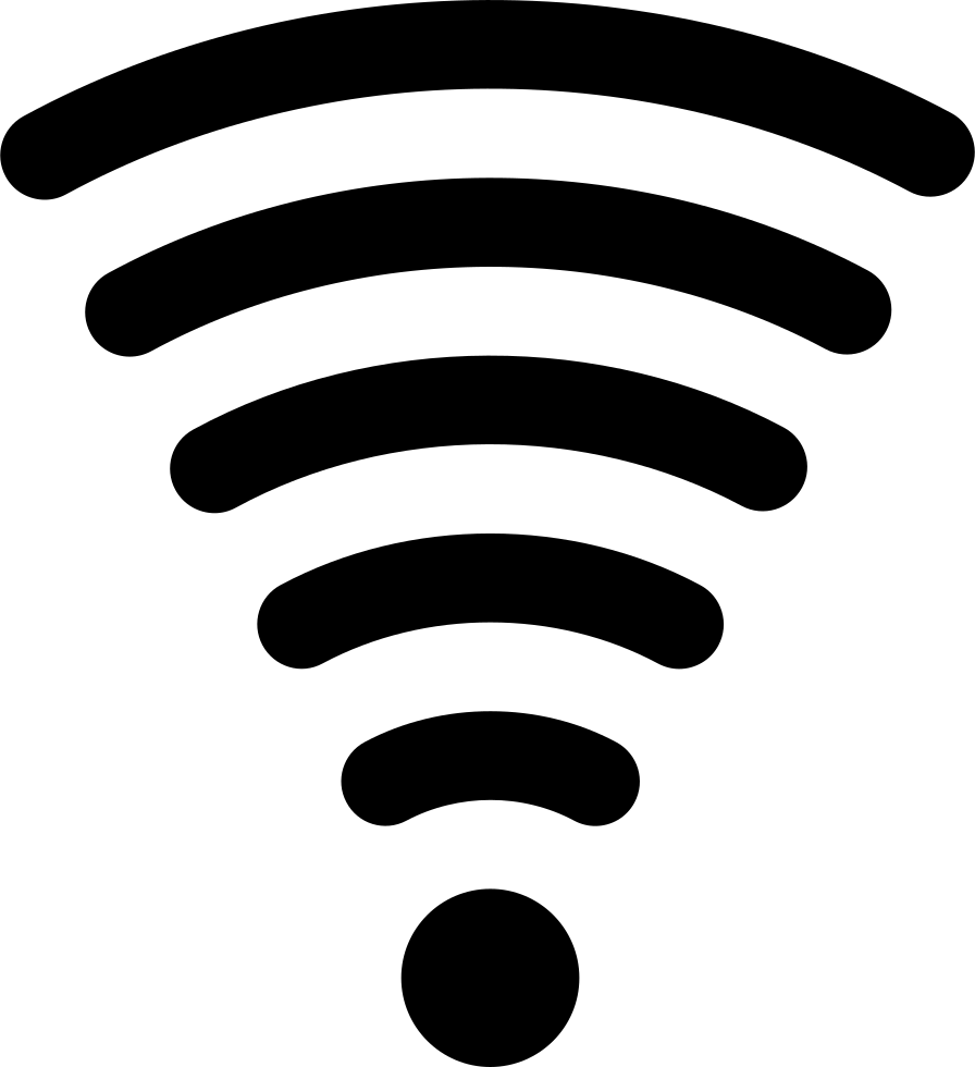 Wifi Medium Signal Symbol Comments - Signal Symbol Clipart (896x980), Png Download