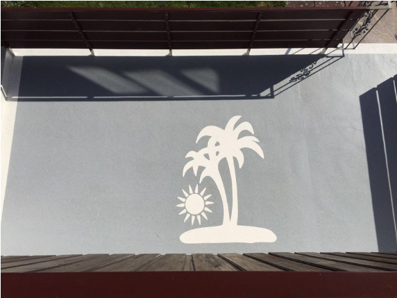 Palm Tree Clipart (980x450), Png Download