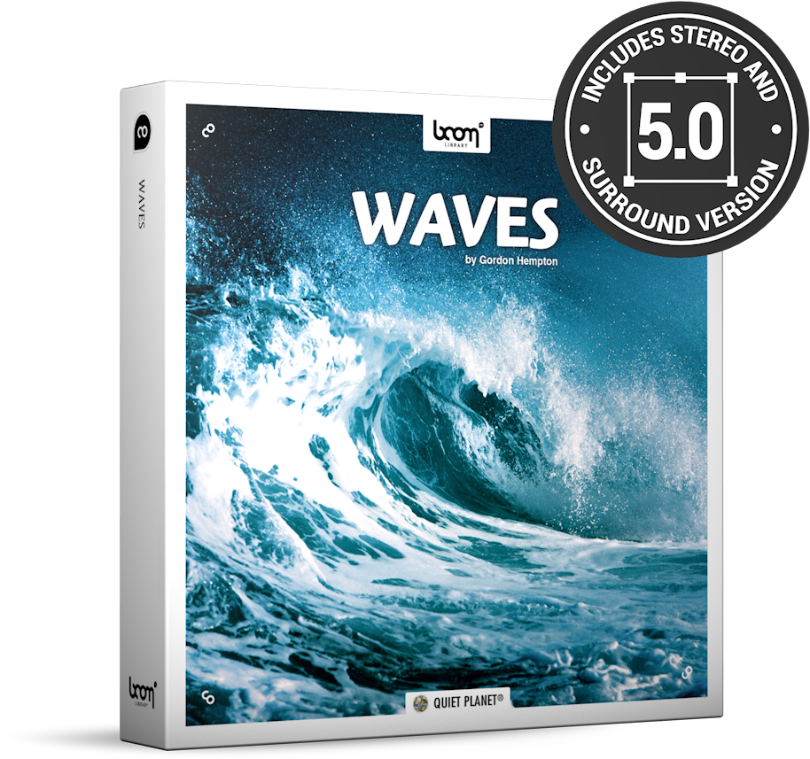 Waves Nature Ambience Sound Effects Library Product - Boom Library Waves Clipart (1000x900), Png Download