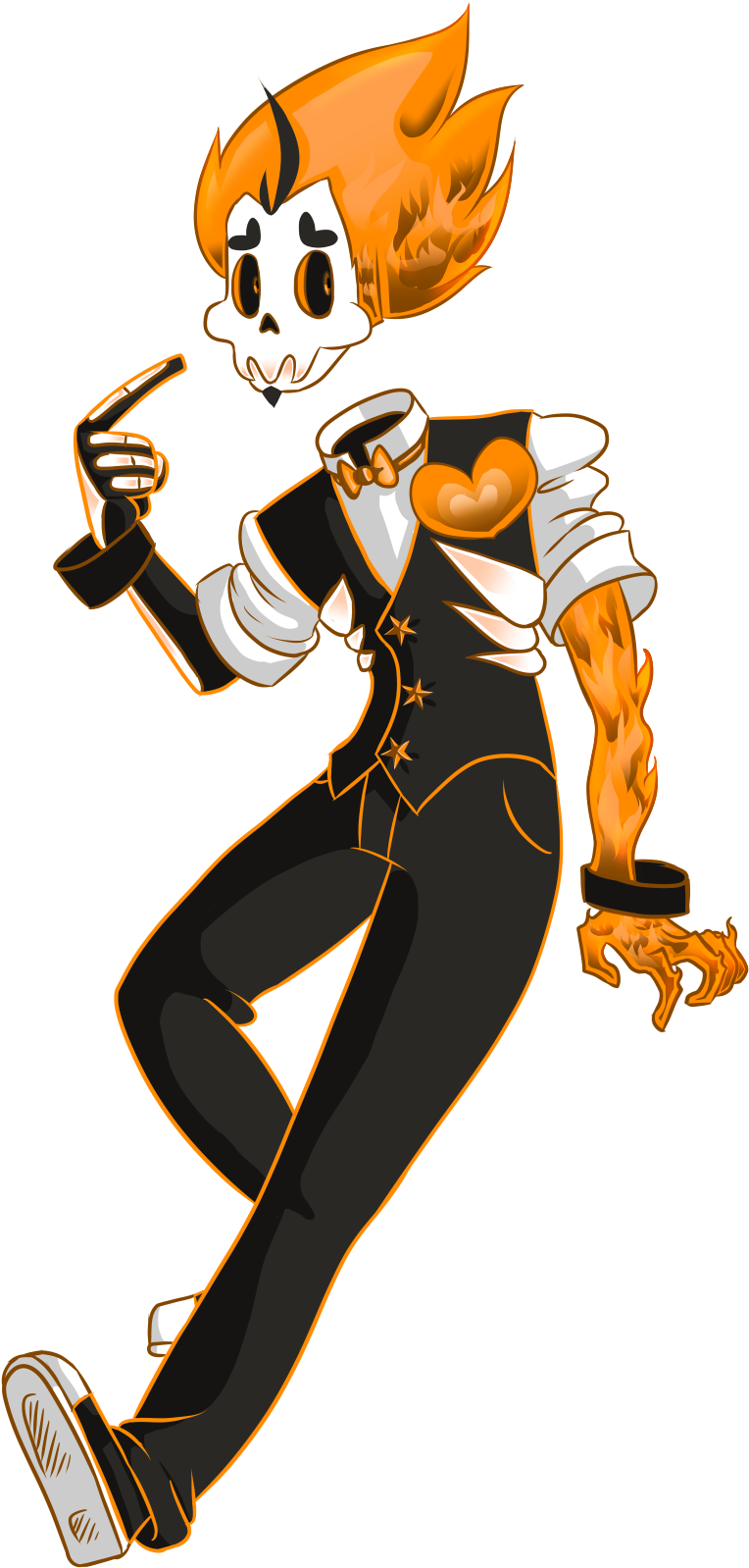 Mystery Skull Ghosts - Illustration Clipart (764x1598), Png Download