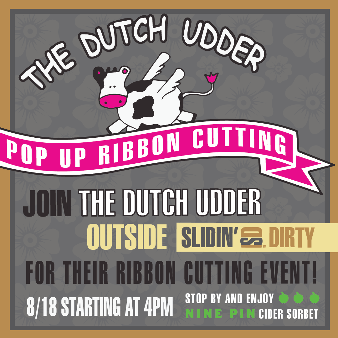 Dutch Udder Ice-cream Ribbon Cutting - Poster Clipart (1080x1080), Png Download