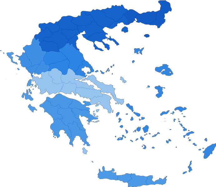 Greece Png Pic - Capital City Of Greece Map Clipart (710x616), Png Download