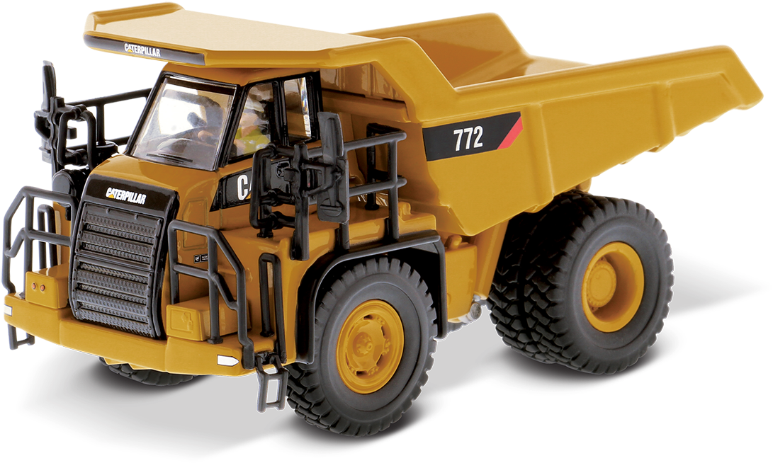 Cat 772 Off-highway Truck - Transparent Mining Truck Png Clipart (1200x767), Png Download