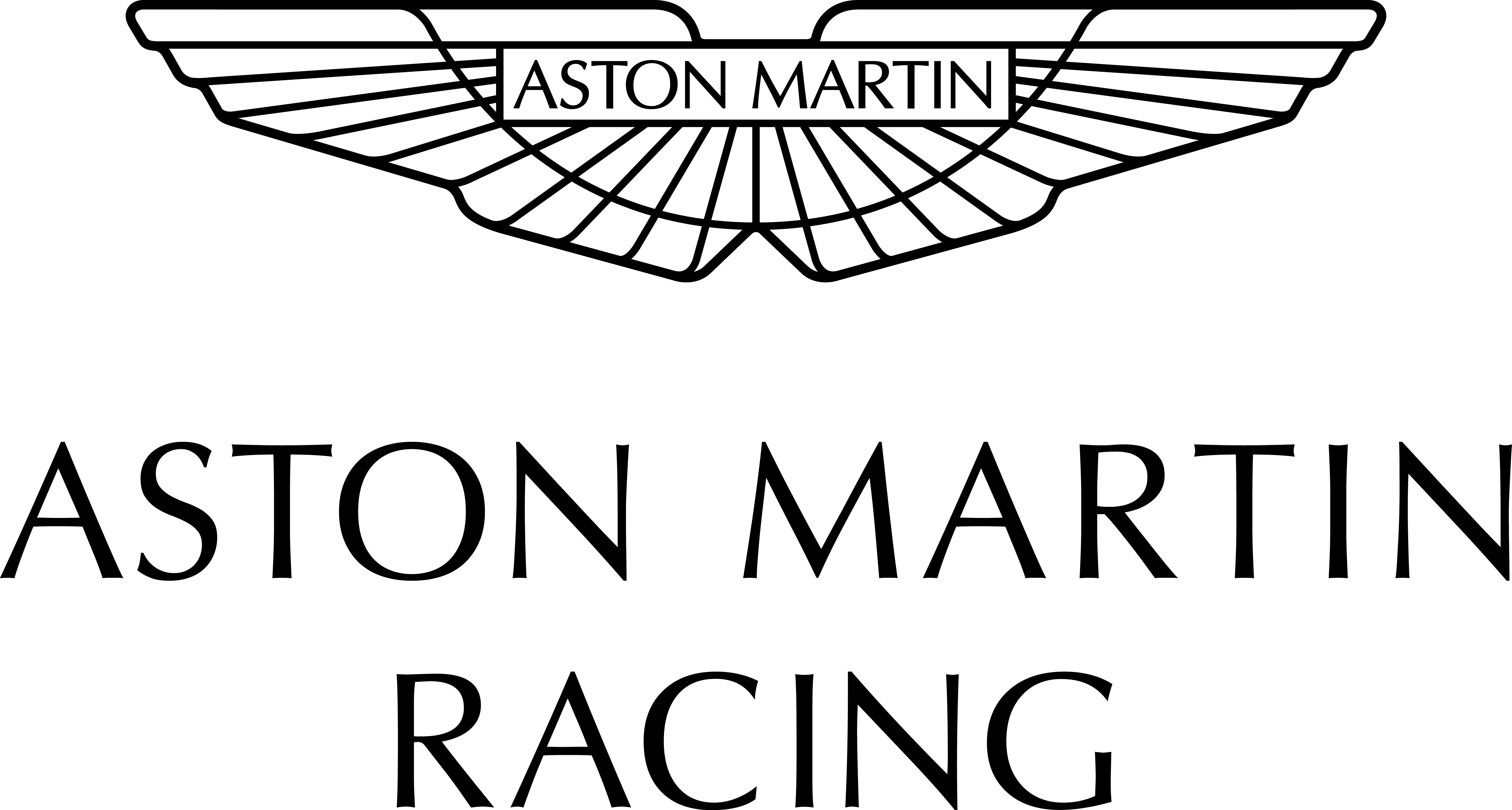 Logos - Aston Martin Racing Logo Clipart (6099x3267), Png Download