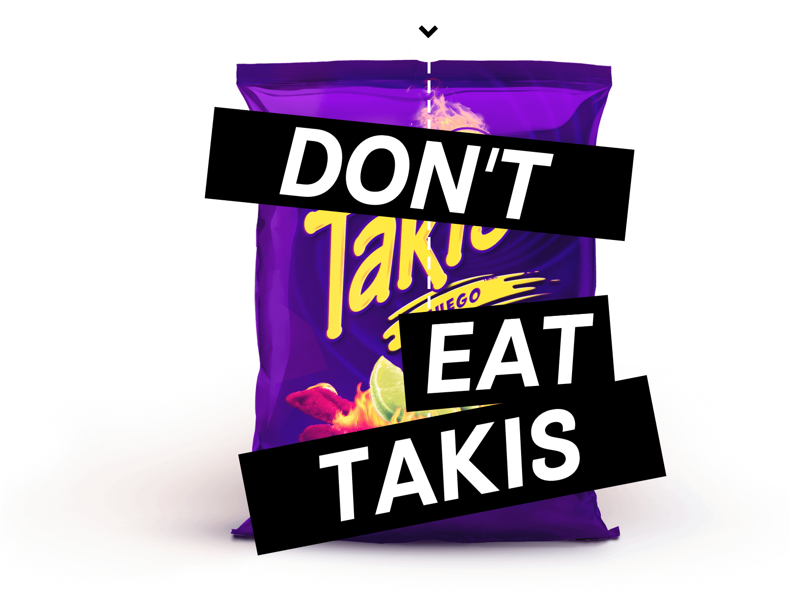 Bag Opening Takis Fuego - Graphic Design Clipart (1611x1219), Png Download