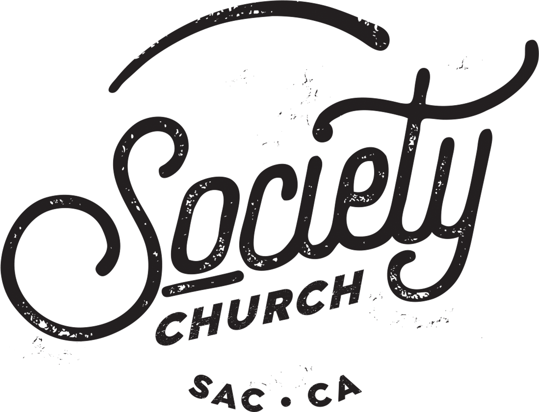 Society Church, Sacramento Ca - Calligraphy Clipart (1914x1497), Png Download