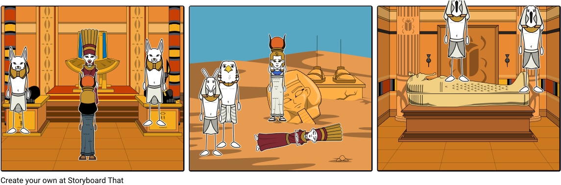 Greek - Storyboard Egyptian Room Clipart (1164x385), Png Download