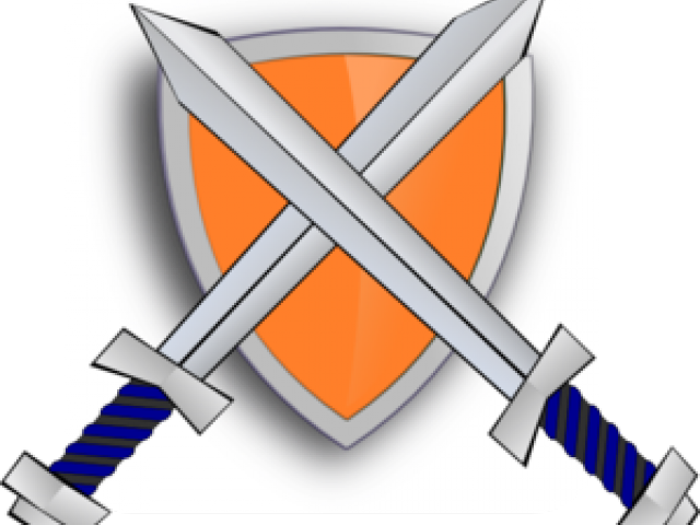 Crossed Swords Clipart Png Transparent Png (640x480), Png Download