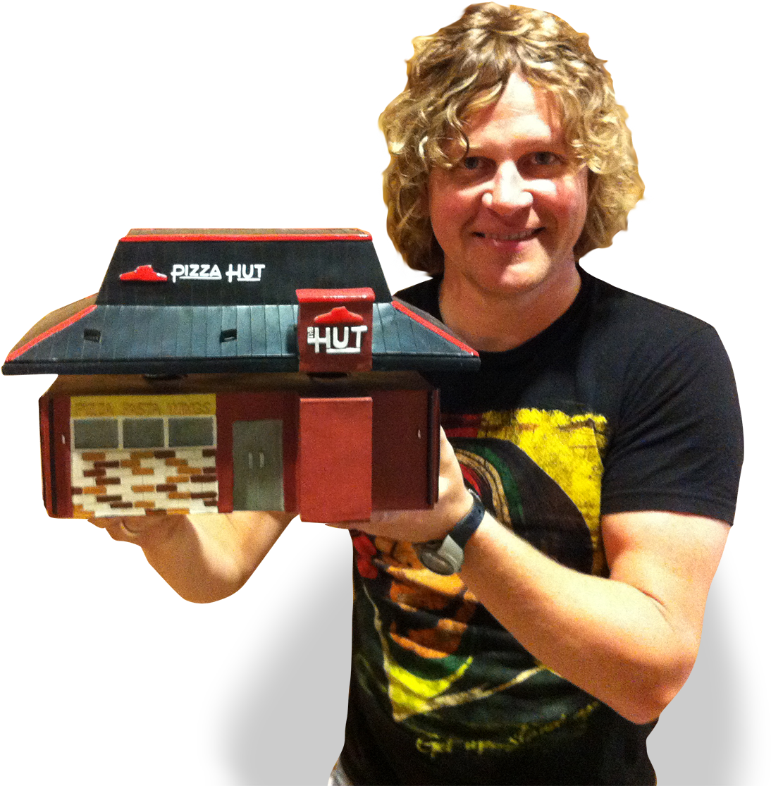 My Team Won Pizza Hut's Coveted Pizza Hut Bubble Top - Toy Clipart (1100x1114), Png Download