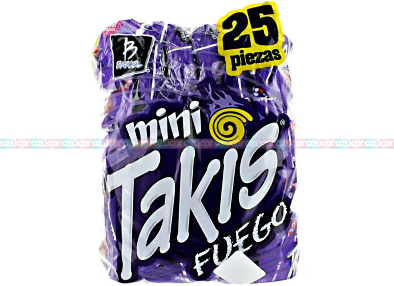 Barcel Mini Takis Fuego 3/25 Barcel - Takis Fuego Clipart (800x800), Png Download