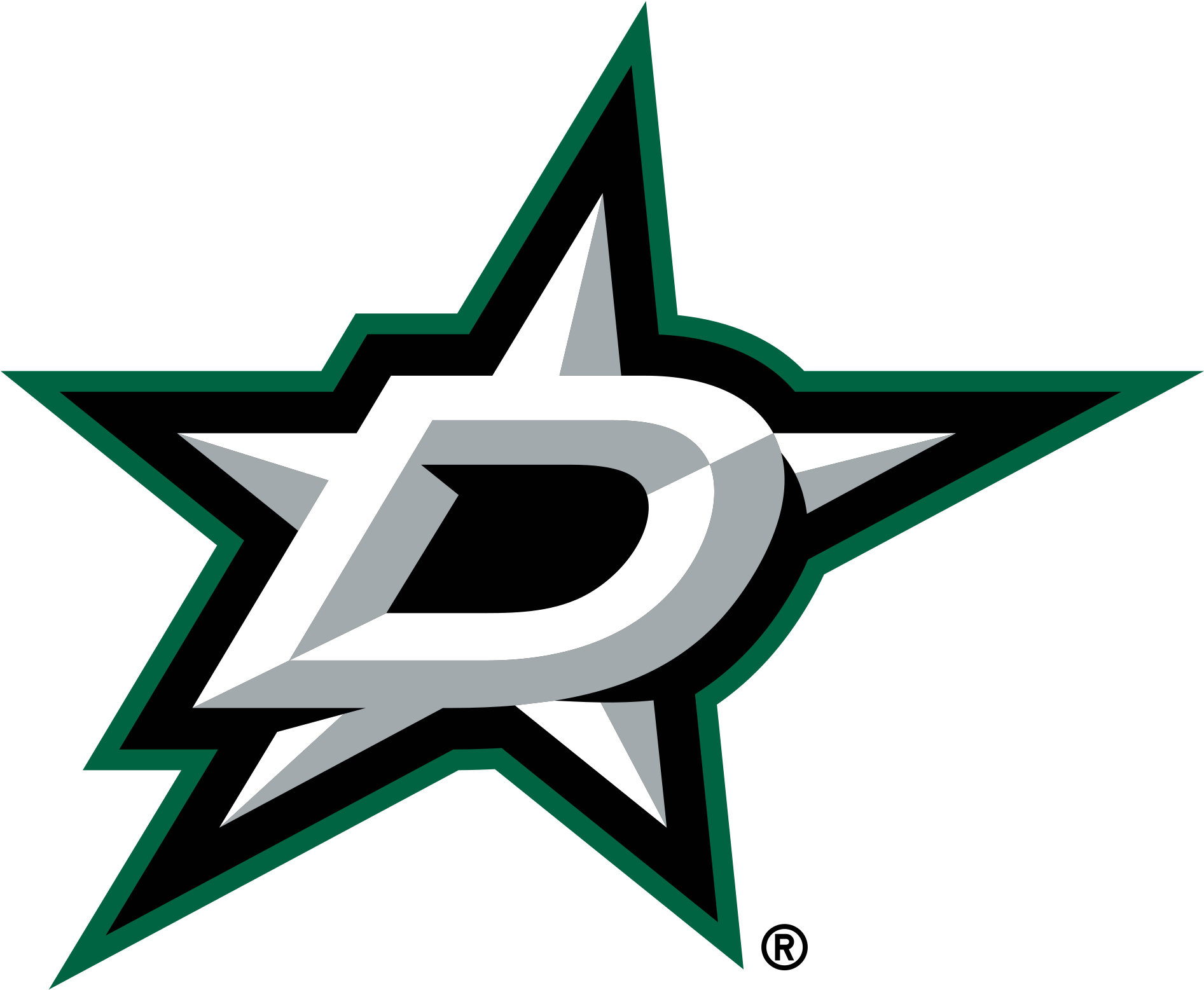 Dallas Stars Logo Png Transparent - Dallas Stars Logo Small Clipart (2200x2200), Png Download