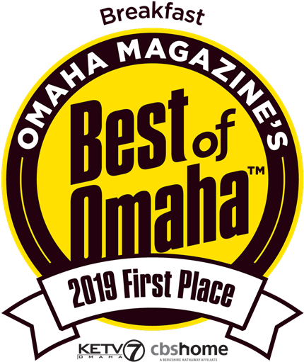 Omaha Magazine's Best Of Omaha Breakfast 2019 First - Best Of Omaha Logo 2016 Clipart (562x570), Png Download