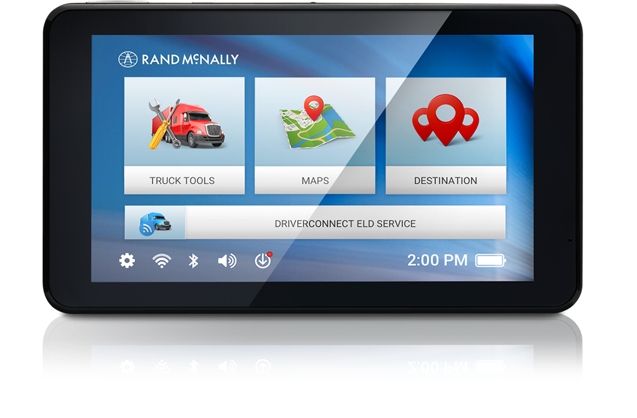 Choosing The Best Gps For Truck Drivers Rand Mcnally Tnd 740 Clipart