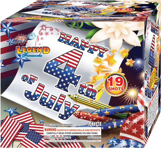 Happy 4th Of July 18's Legend - 4th Of July Clipart (600x600), Png Download