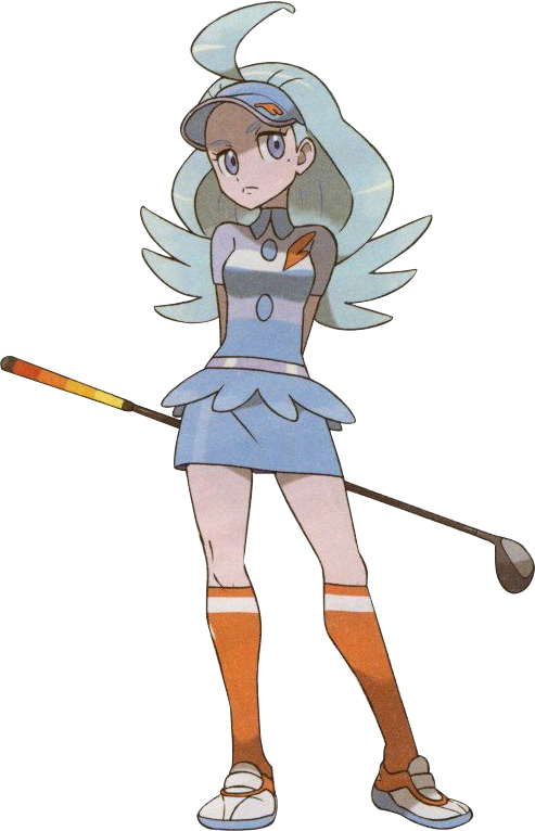 Pokemon Sun And Moon Kahili Clipart (493x766), Png Download