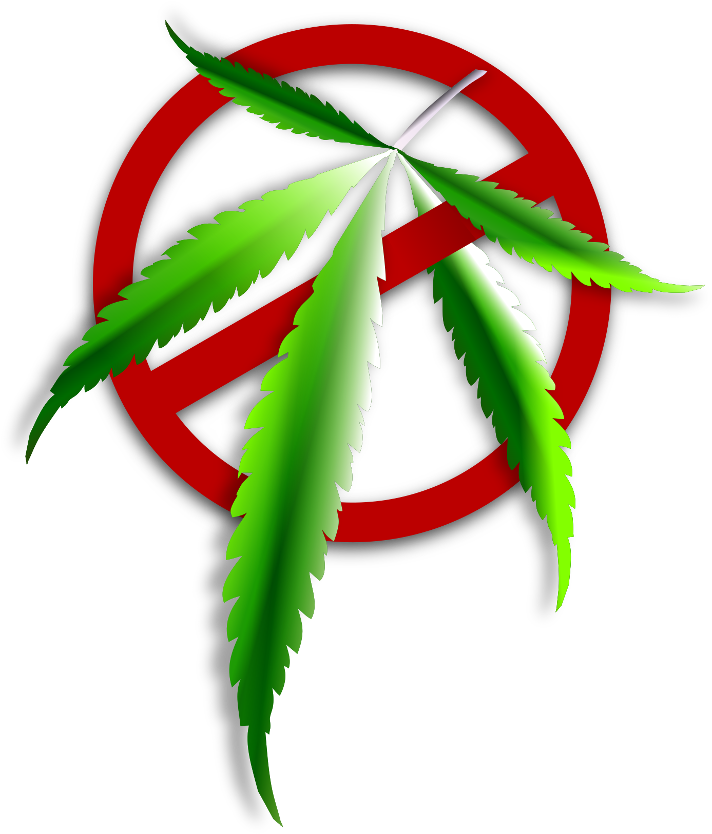 This Free Icons Png Design Of No Marijuana Sign Clipart (1697x2400), Png Download