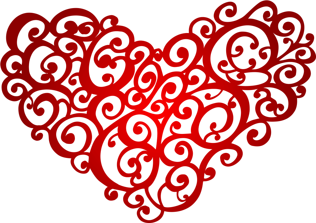 Com/png/floral Heart Png - Clip Art Transparent Png (1200x989), Png Download