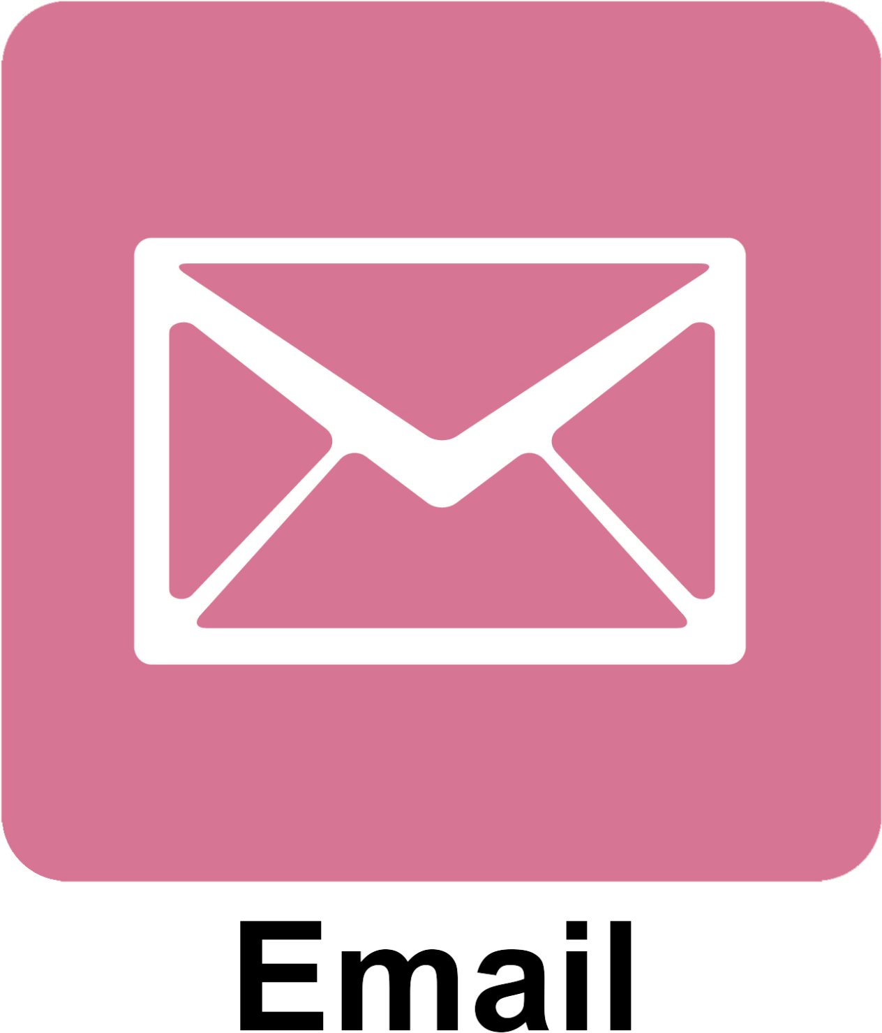 Photo Email Icon Zpsnuggrbix - Logo Mail Png Blanc Clipart (1311x1580), Png Download