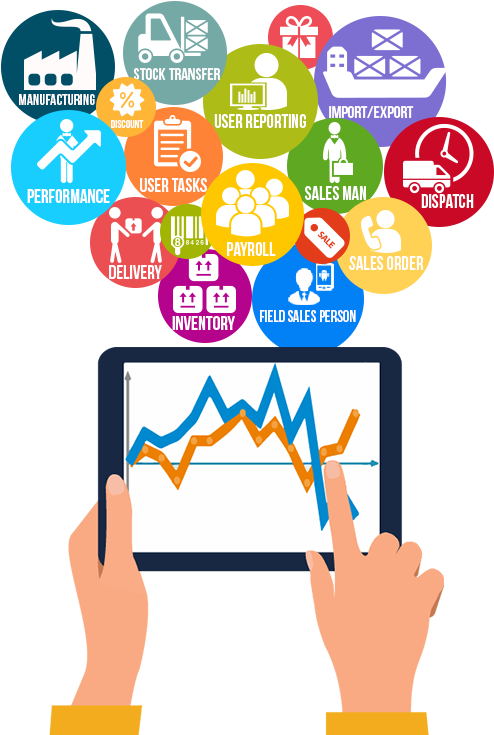 Streamline Your Business Management Systems In 3 Quick - Accounting Erp Clipart (1024x768), Png Download