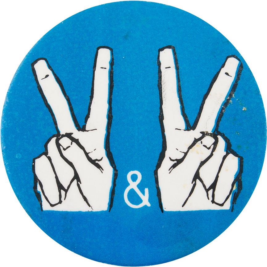 Richard Nixon Peace Sign - Sign Clipart (1000x972), Png Download