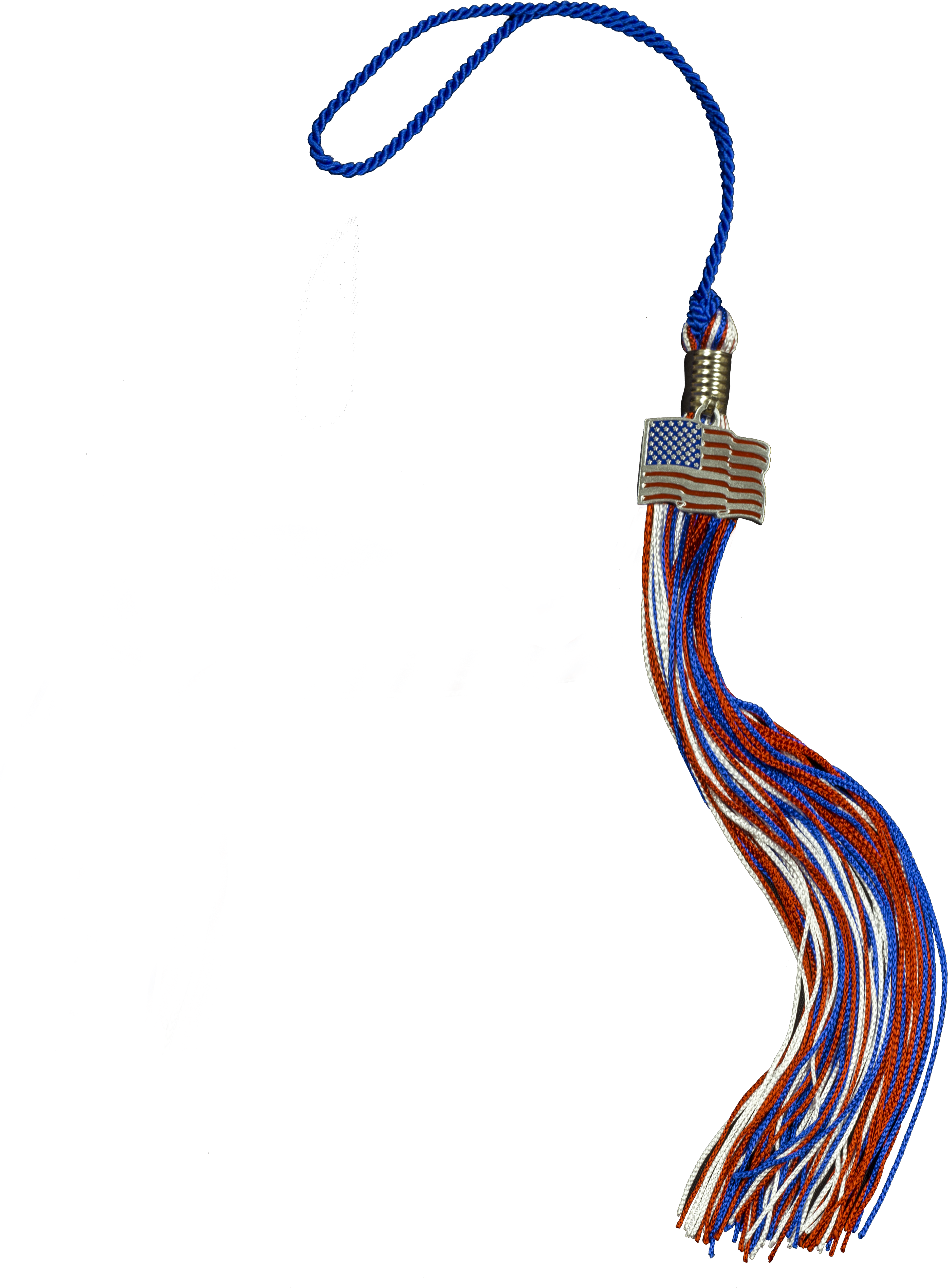 Tassel With Flag Medallion , Png Download Clipart (3741x5081), Png Download