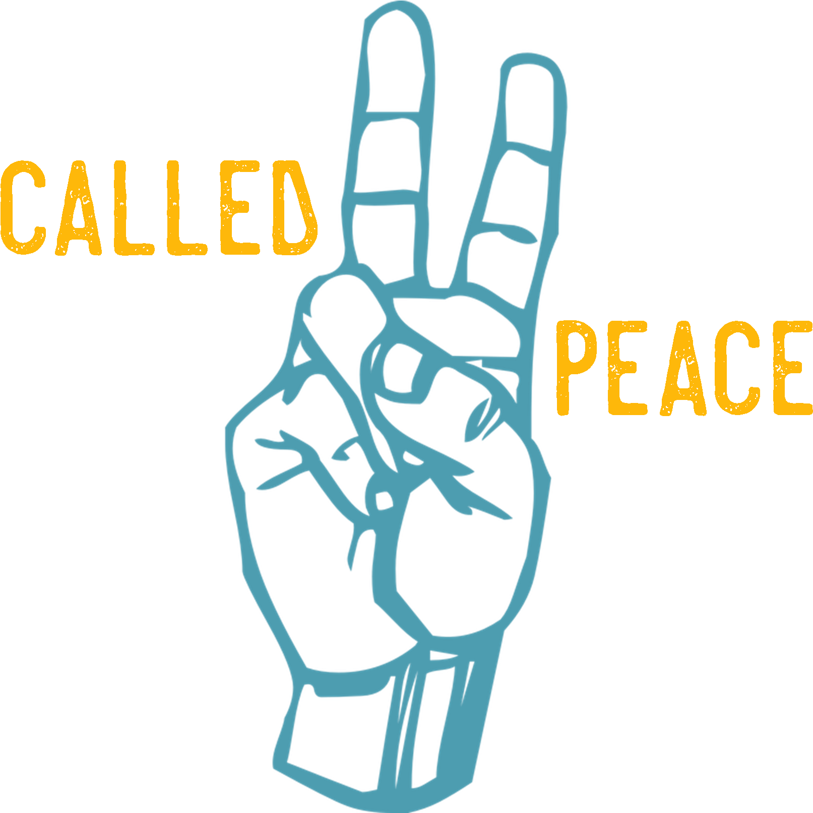 Practicing Peace In The Midst Of The Troubles Of The - Letter V In Sign Language Clipart (1654x1611), Png Download