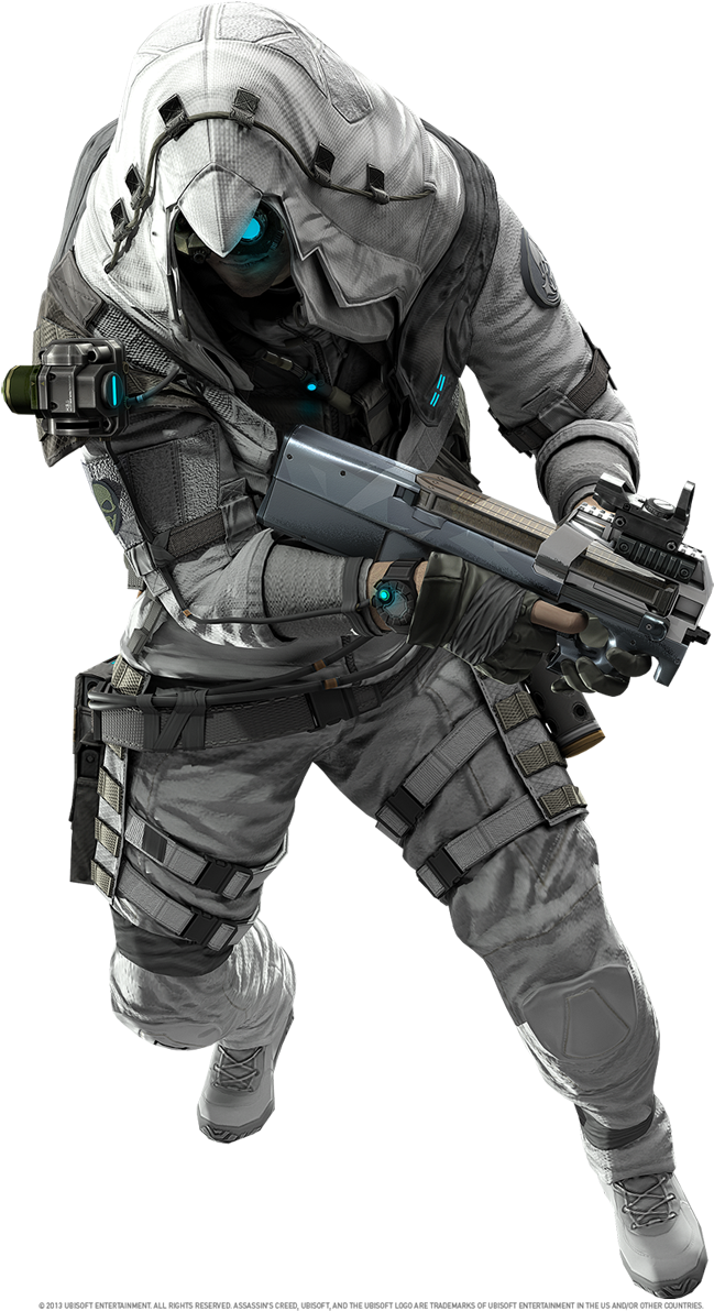 26959458 - >> - Assassin's Creed Ghost Recon Clipart (800x1266), Png Download