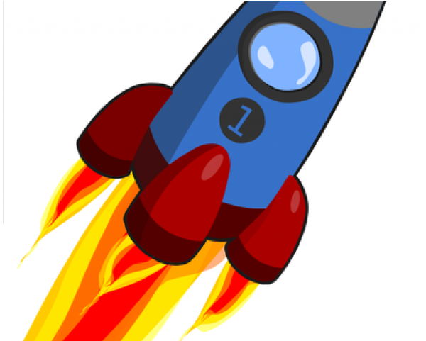 Missile Clipart Comic - Rocket Ship Transparent Background - Png Download (640x480), Png Download