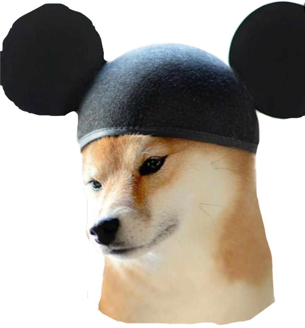 Mickeymouse Sticker - Companion Dog Clipart (1024x1103), Png Download