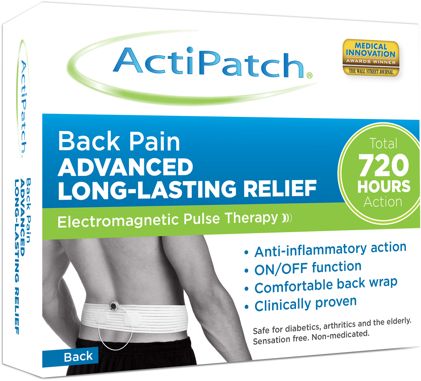 Image Information - Actipatch Back Pain Relief Clipart (2102x2091), Png Download