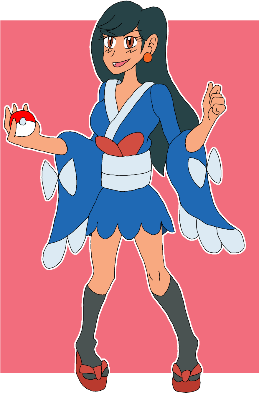 Pokmon X And Ash Ketchum Serena Dawn - Pokemon Ash Ketchum Girl Clipart (879x1335), Png Download