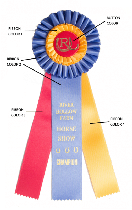 300 Custom Award Rosetterosettesrs 300 A2653 - Illustration Clipart (800x800), Png Download