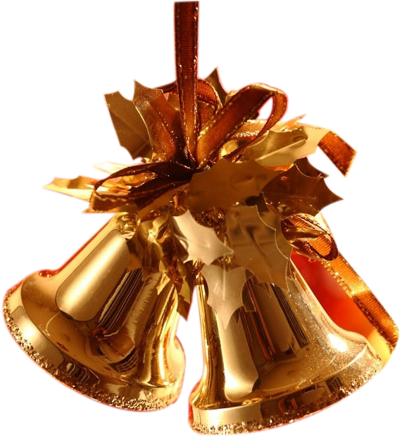 Png Bell Christmas Decorating - Iphone 6 Wallpaper Christmas Bell Clipart (639x677), Png Download