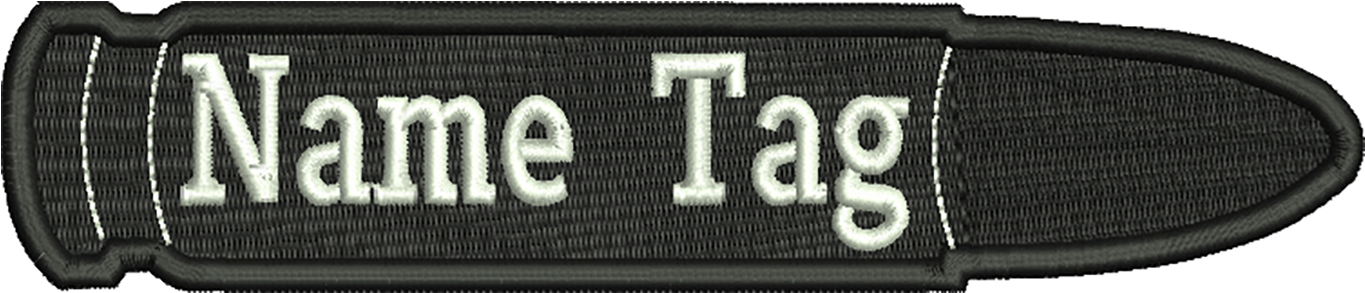 Nt000057w - Bullet Patch Clipart (1500x1500), Png Download