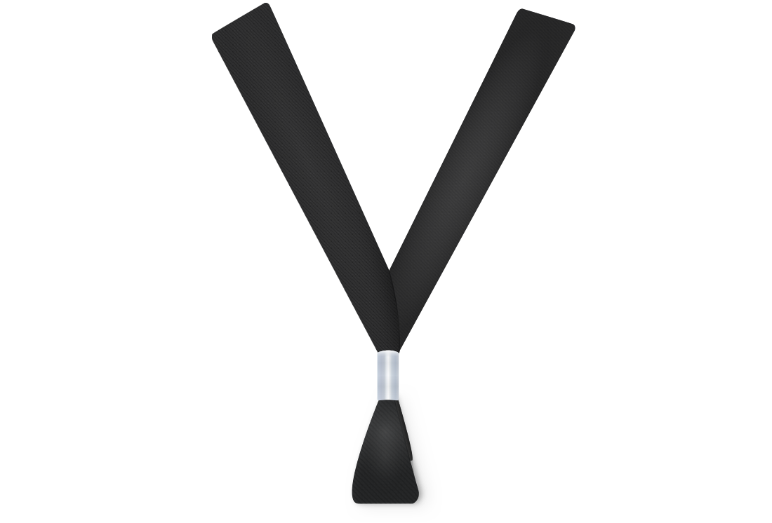 Badge Lanyard Badge Pocket - Stencil Clipart (1100x746), Png Download