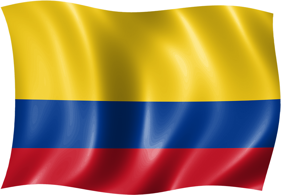 Colombia Bandera Png - Bandera Nacional De Colombia Clipart (1000x714), Png Download