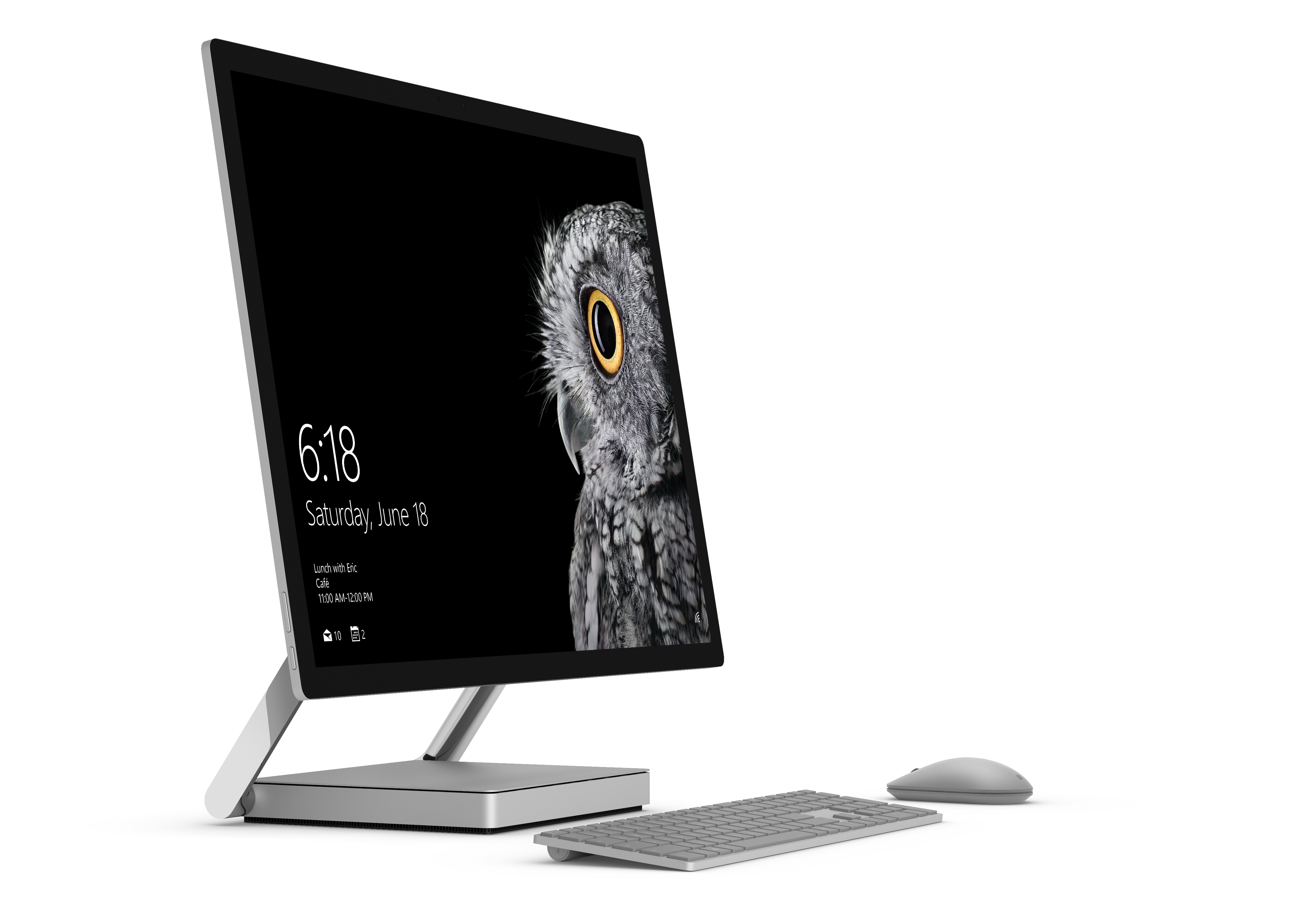 Microsoft Surface Studio 2017 Clipart (4535x3146), Png Download