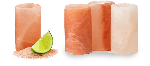 Tequila Shot Png - Himalayan Salt Shot Glasses Clipart (559x559), Png Download