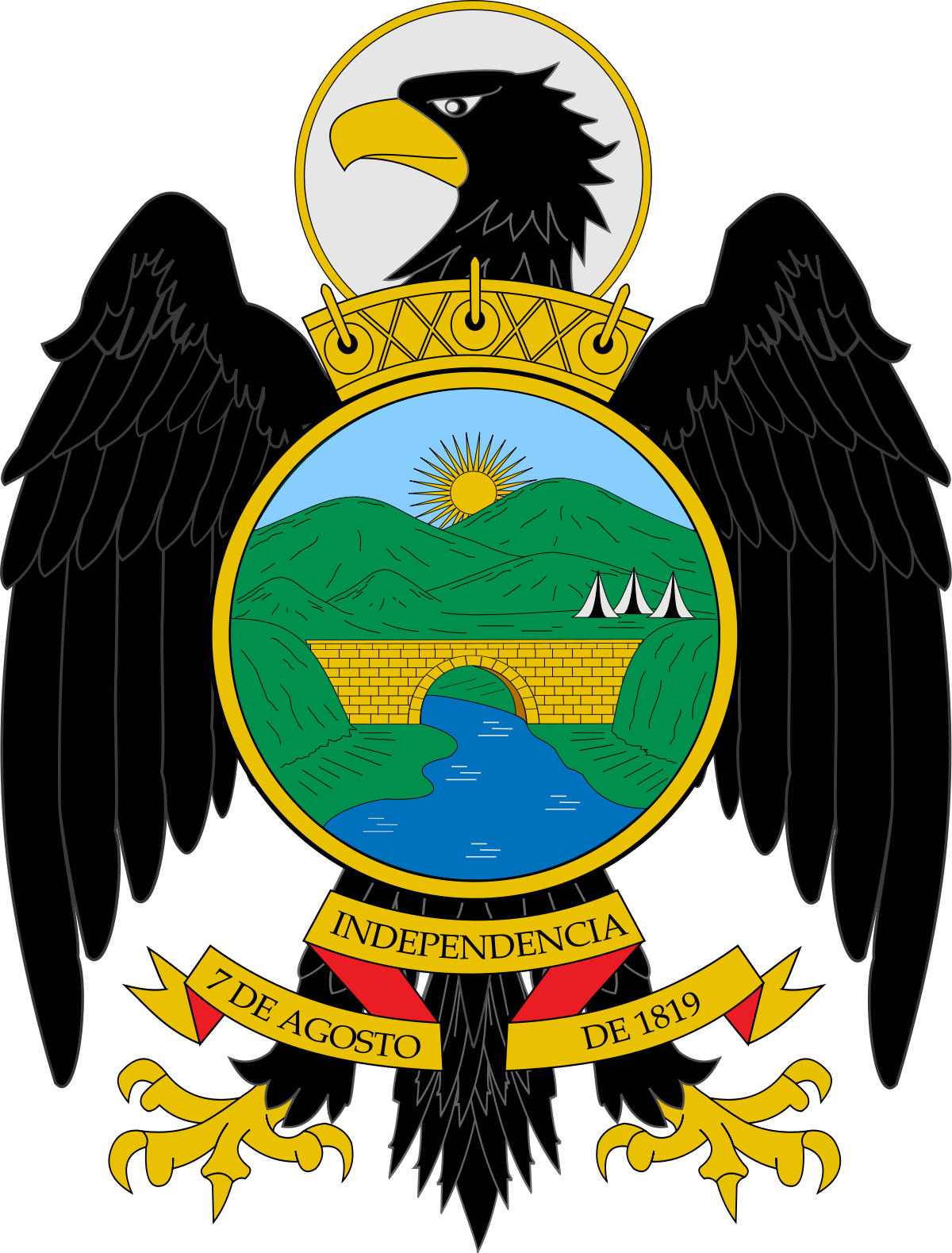 Escudo Del Departamento De Boyaca Clipart (1200x1579), Png Download