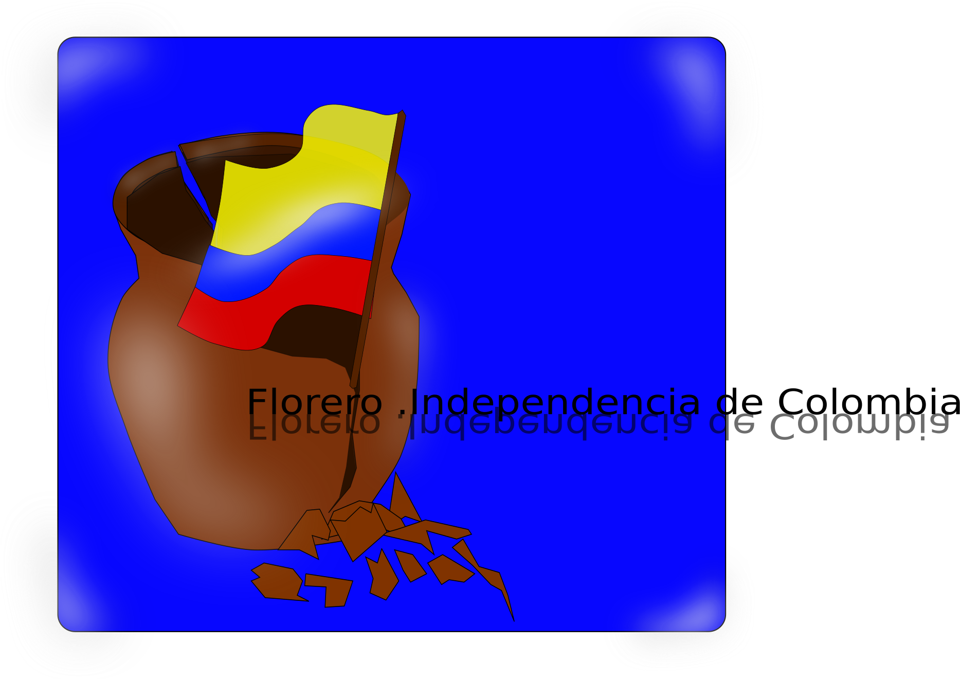 This Free Icons Png Design Of Florero Colombia Clipart (2400x1321), Png Download