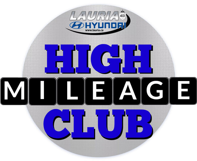 High Mileage Club - Hyundai Clipart (673x600), Png Download