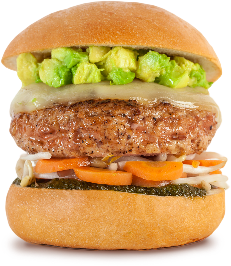 Frito Chili Cheeze Burger - Handburger Clipart (1100x1100), Png Download